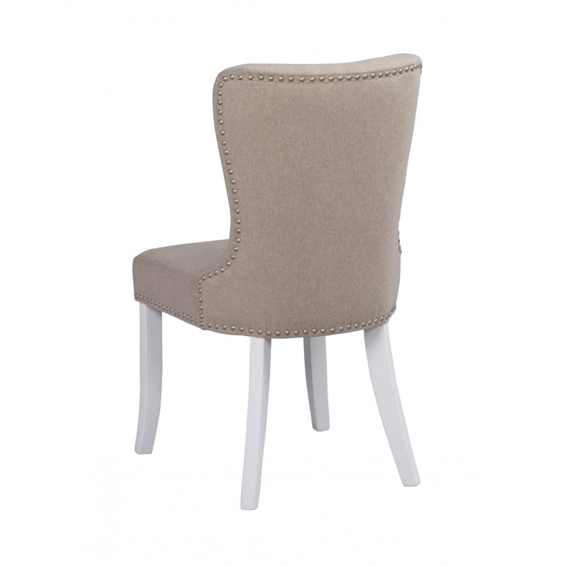 RO Ade Dining Chair Beige/White